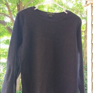 Grey Long Sleeve T Crewneck